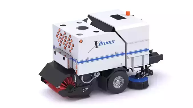 Xbroom Street Sweeper 3D model