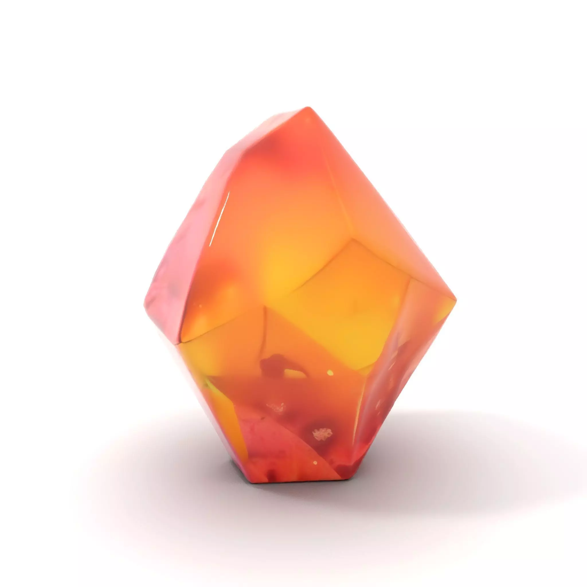 Sunlit Gemstone model pack Low-poly 3D model_9