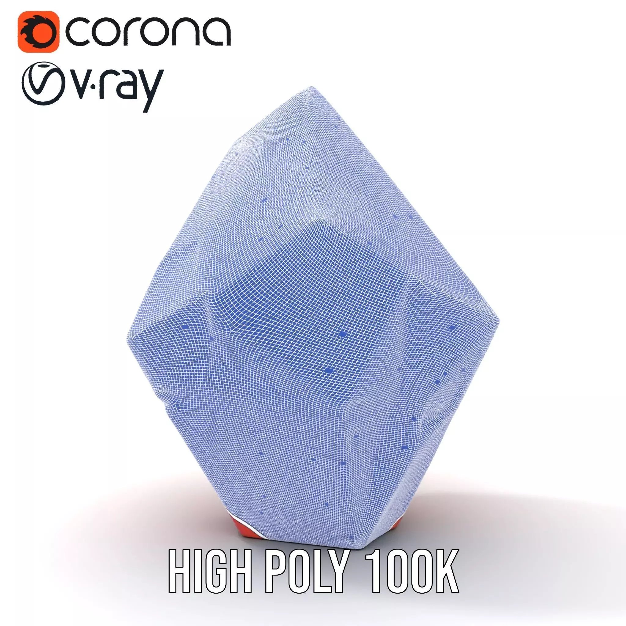 Sunlit Gemstone model pack Low-poly 3D model_23