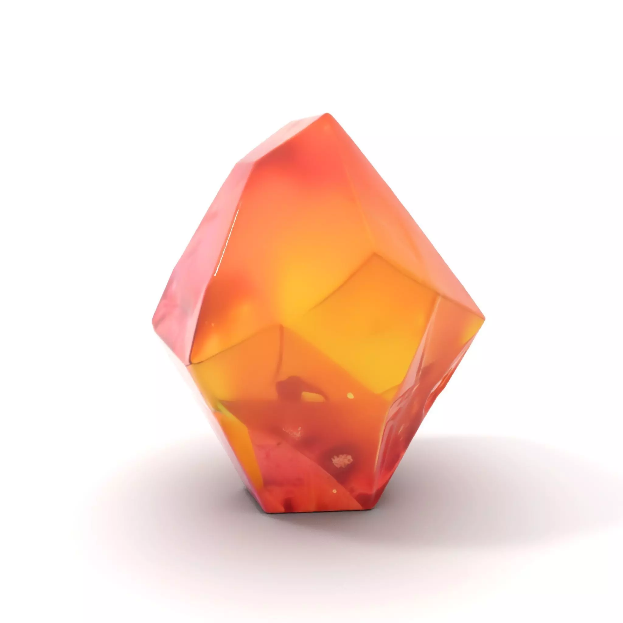 Sunlit Gemstone model pack Low-poly 3D model_0
