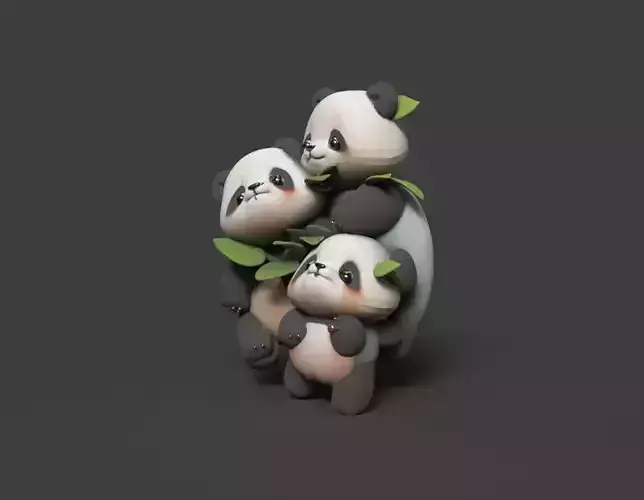 Chinese panda figure 