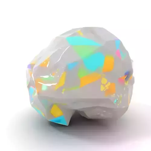 Iridescent Diamond Gem model pack