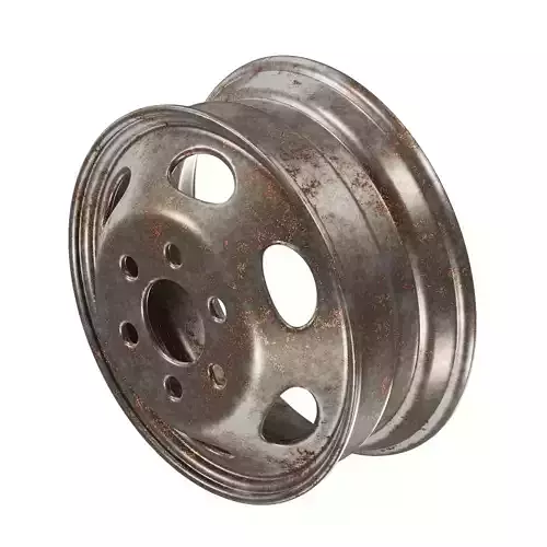 Rusty Truck Rim
