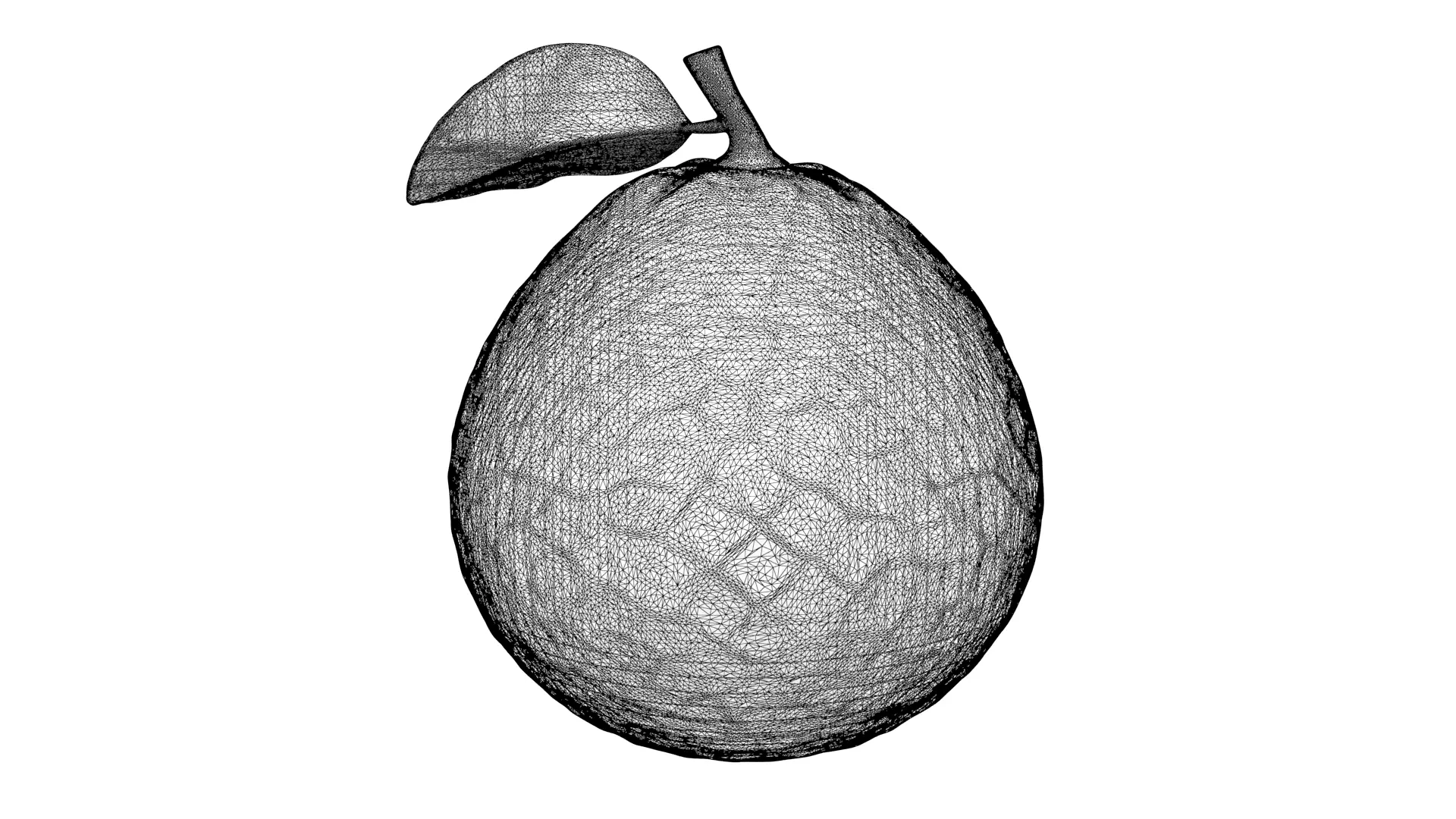 Smiling lemon 3D model_9