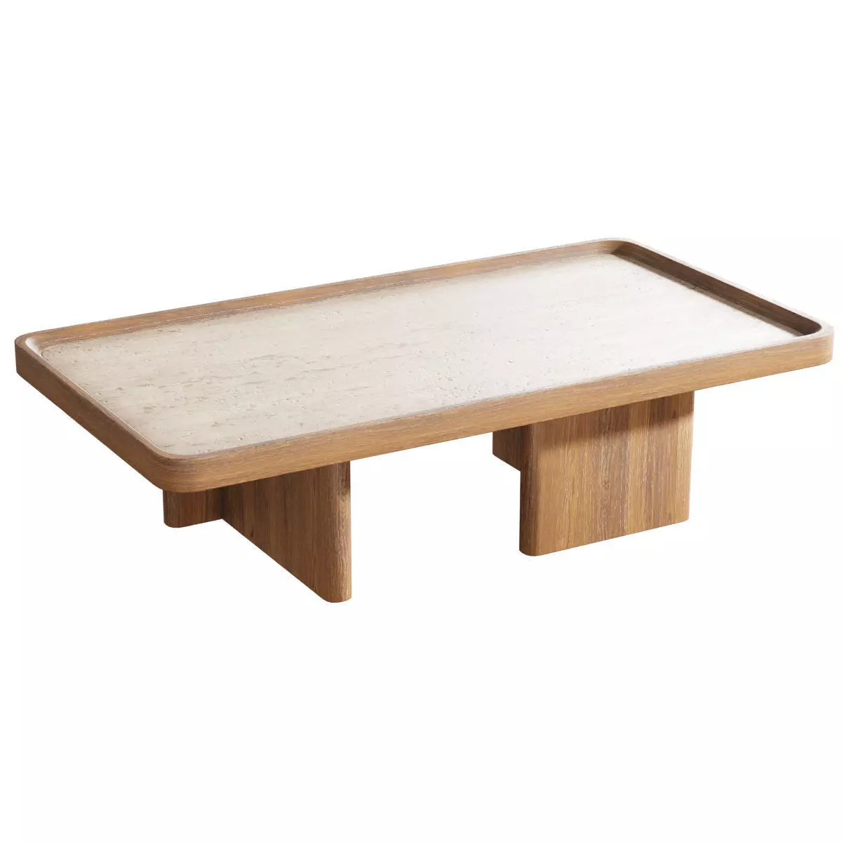 Rectangle Coffee Table 3D model_0