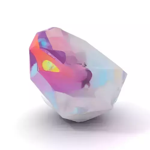 Violet Crystal Gem model pack