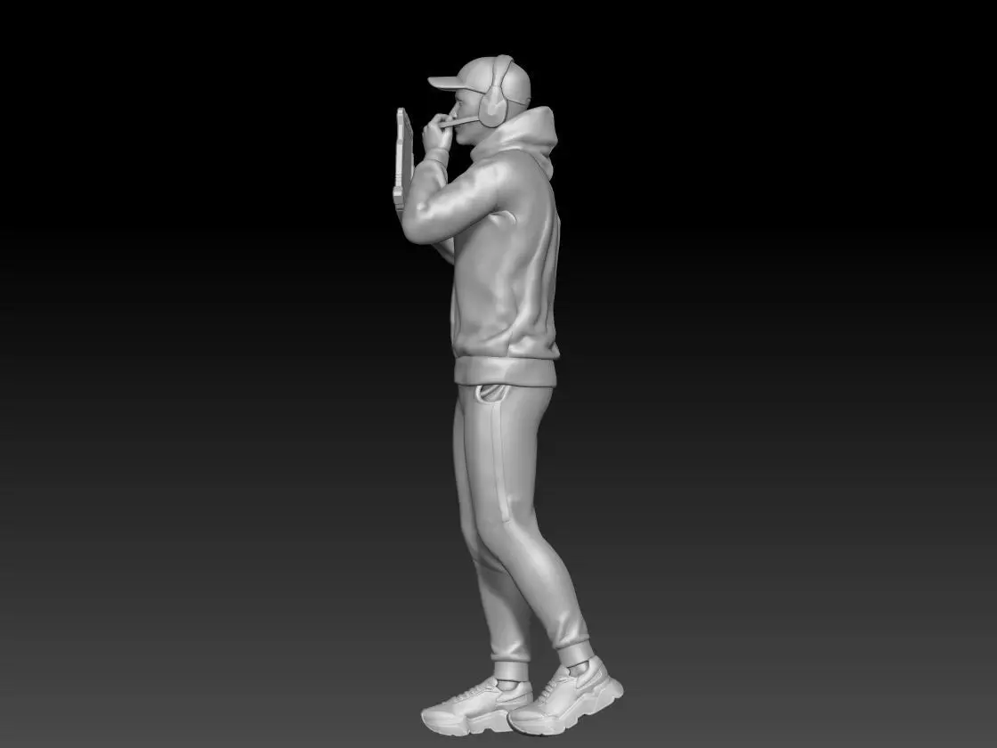 nfl coach man 1 3D print model_2