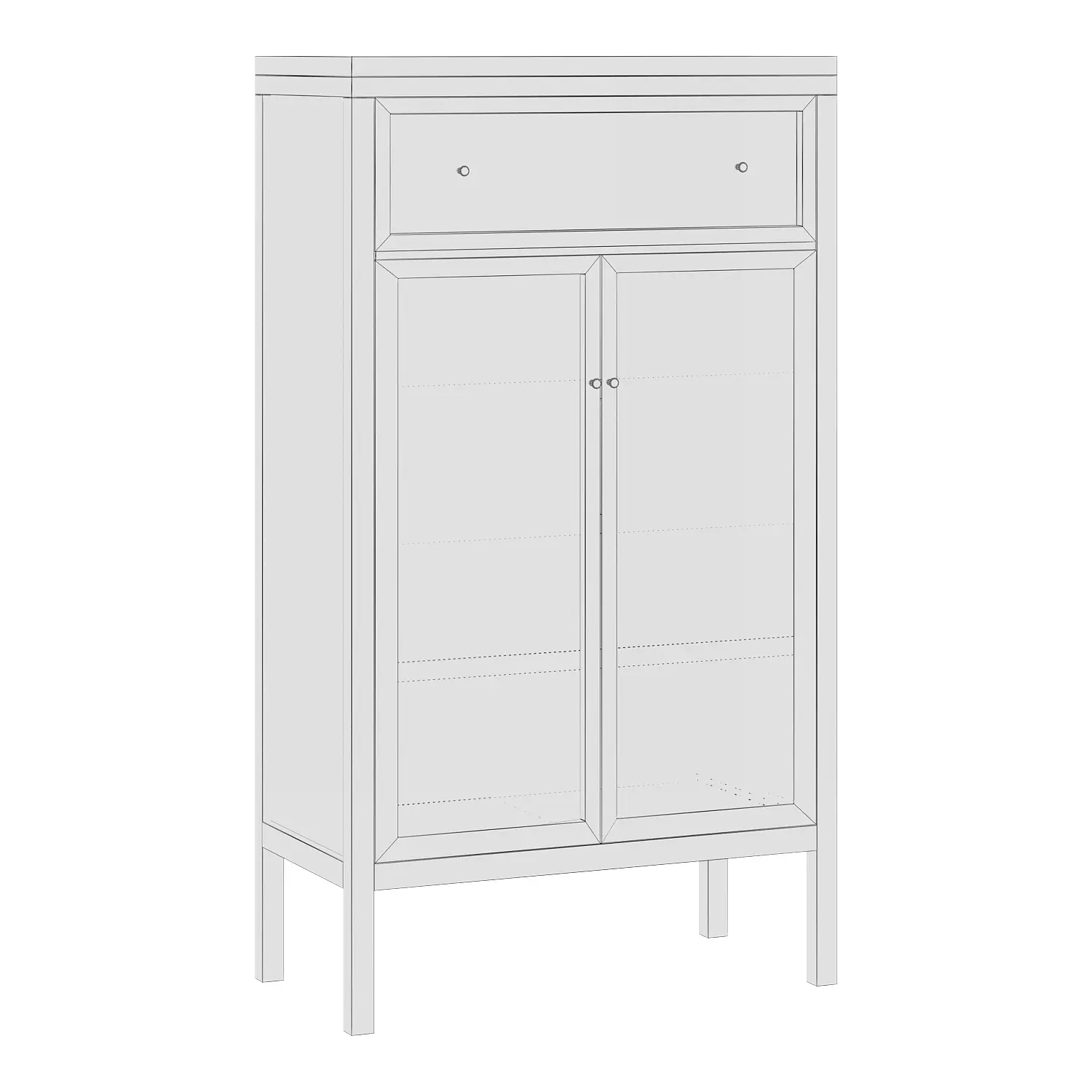 Gabin buffet 3D model_2