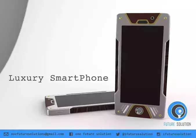 Luxury SmartPhone Free 3D model