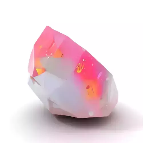 Radiant Pink Gemstone model pack