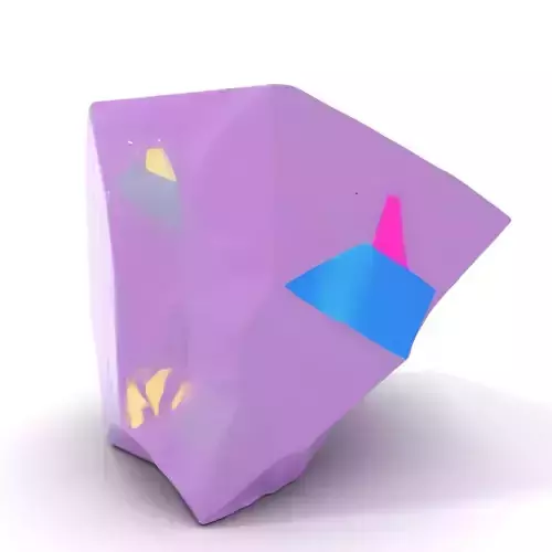Iridescent Amethyst Gem model pack