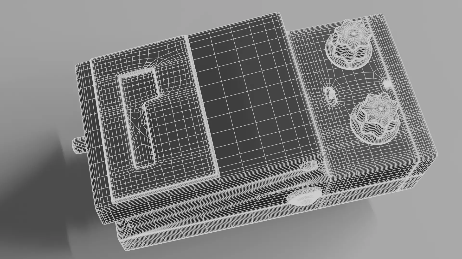 BOSS - effects pedals BP-1W 3D model_6