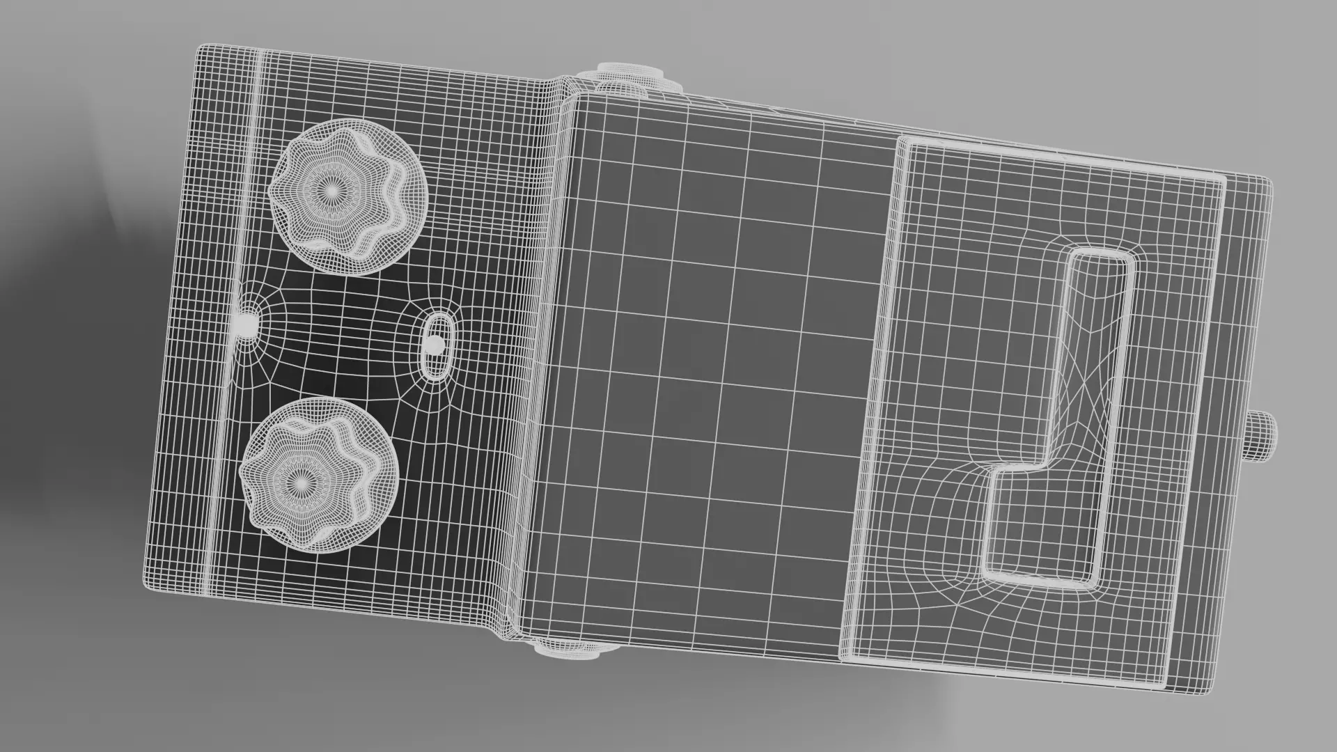 BOSS - effects pedals BP-1W 3D model_7