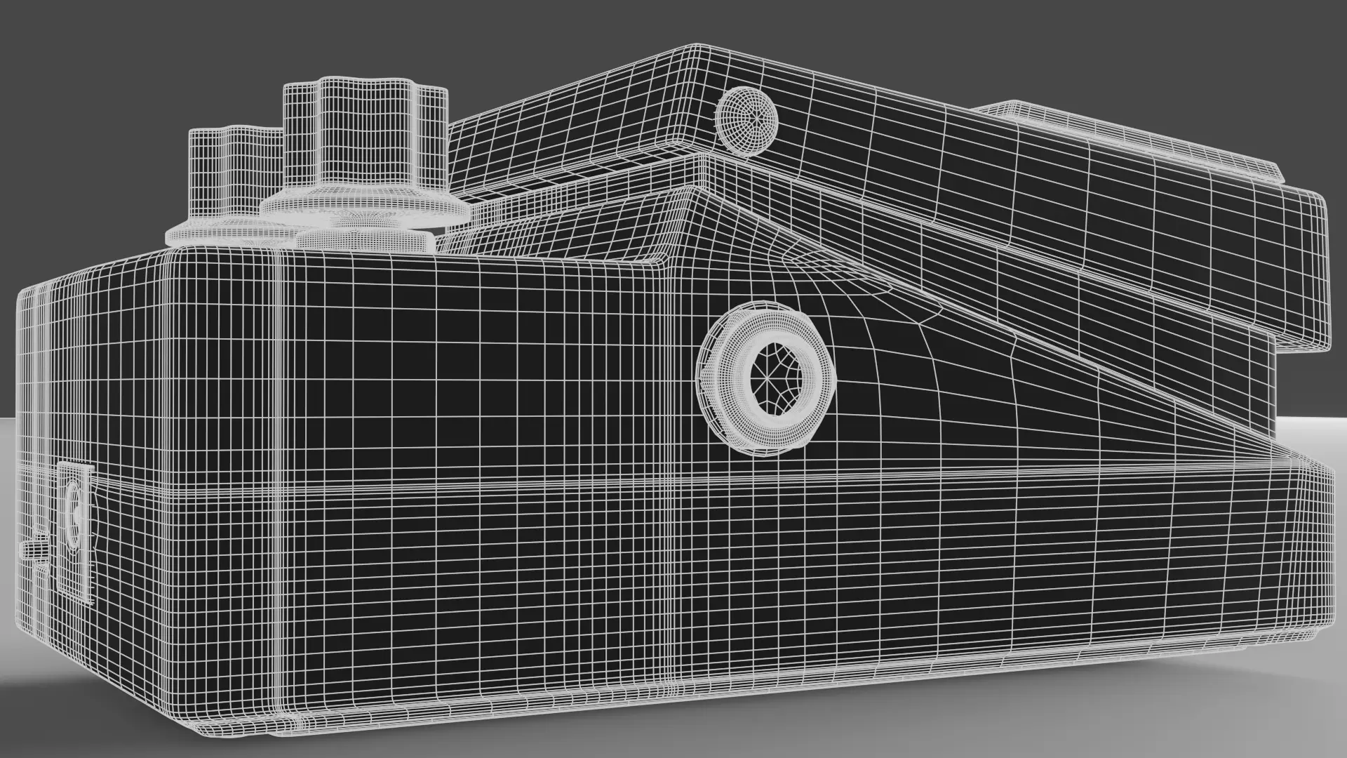BOSS - effects pedals BP-1W 3D model_8