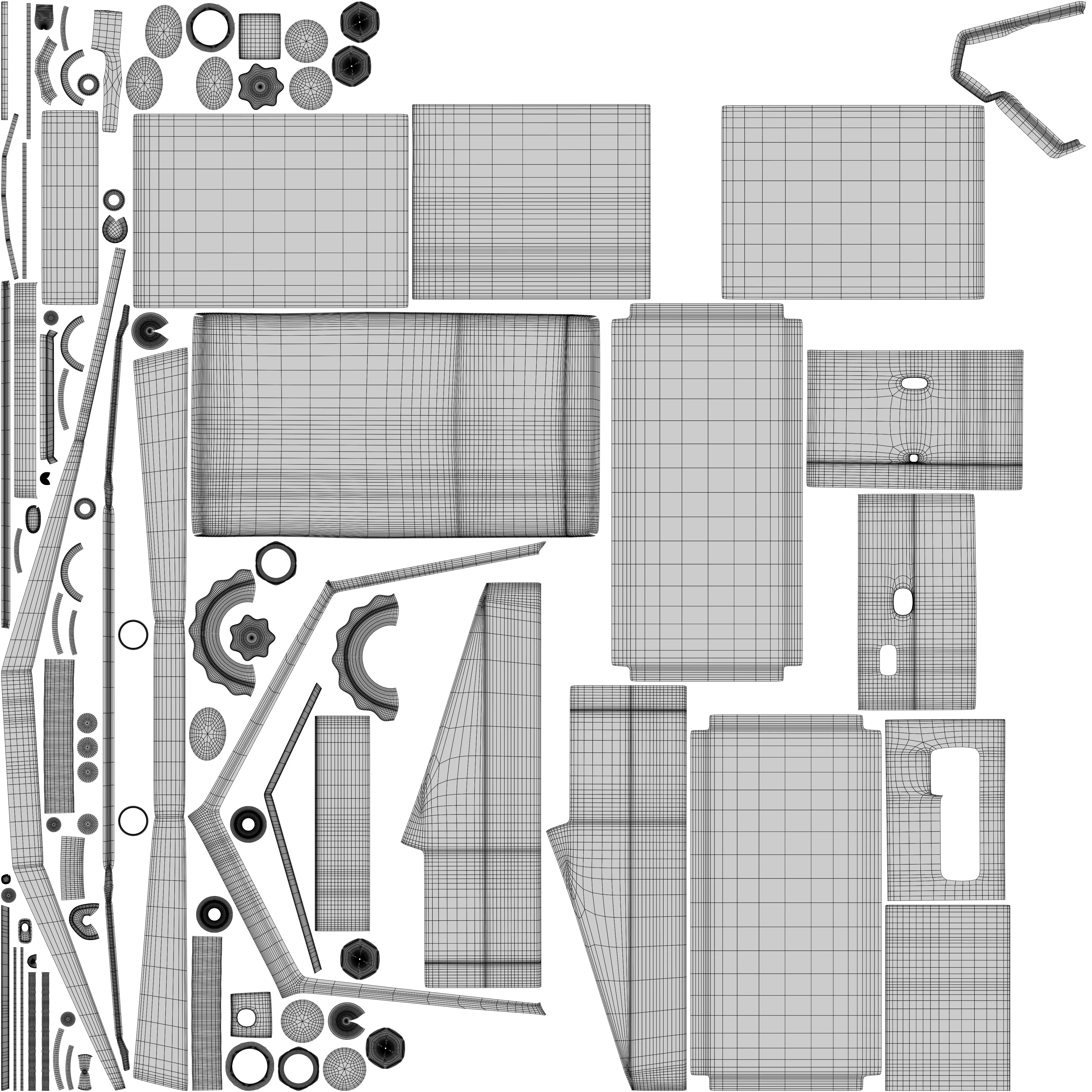 BOSS - effects pedals BP-1W 3D model_12