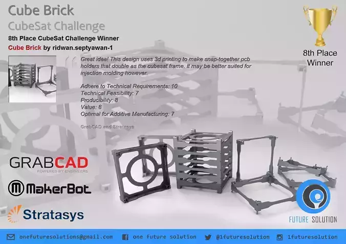 Cube Brick Free 3D print model