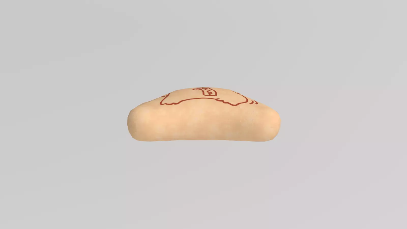 Stylized Low-Poly Koala Biscuits Low-poly 3D model_22