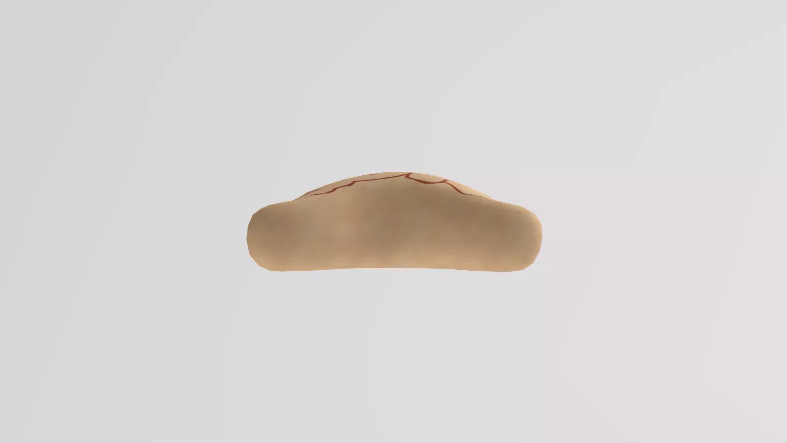 Stylized Low-Poly Koala Biscuits Low-poly 3D model_13