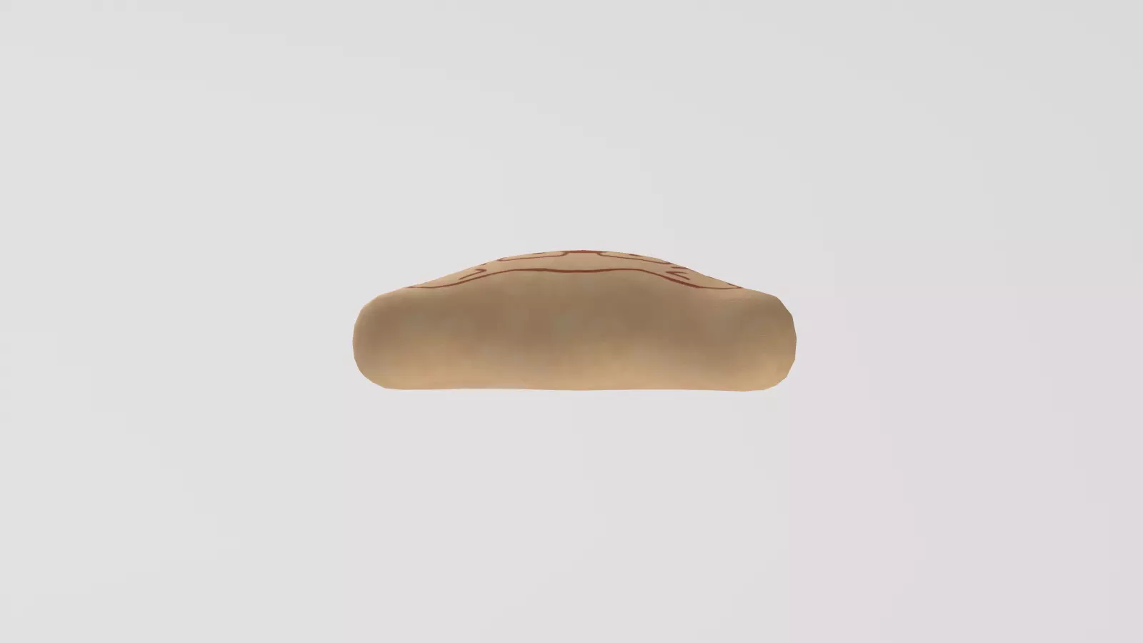 Stylized Low-Poly Koala Biscuits Low-poly 3D model_18