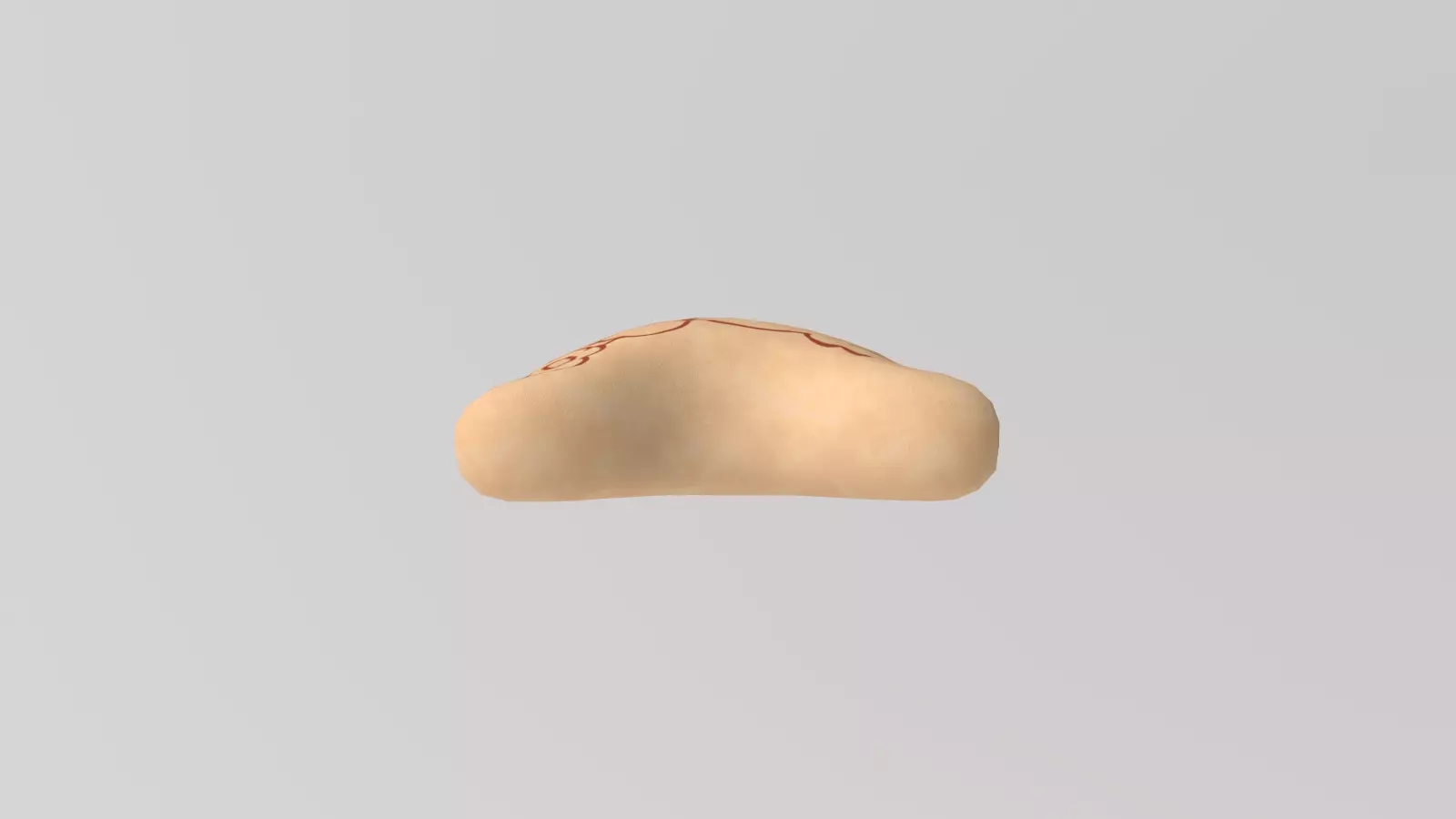 Stylized Low-Poly Koala Biscuits Low-poly 3D model_29