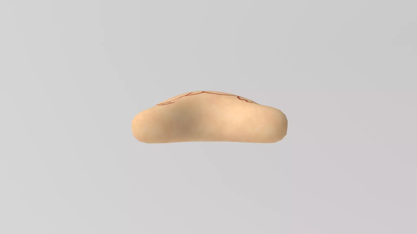 Stylized Low-Poly Koala Biscuits Low-poly 3D model_23