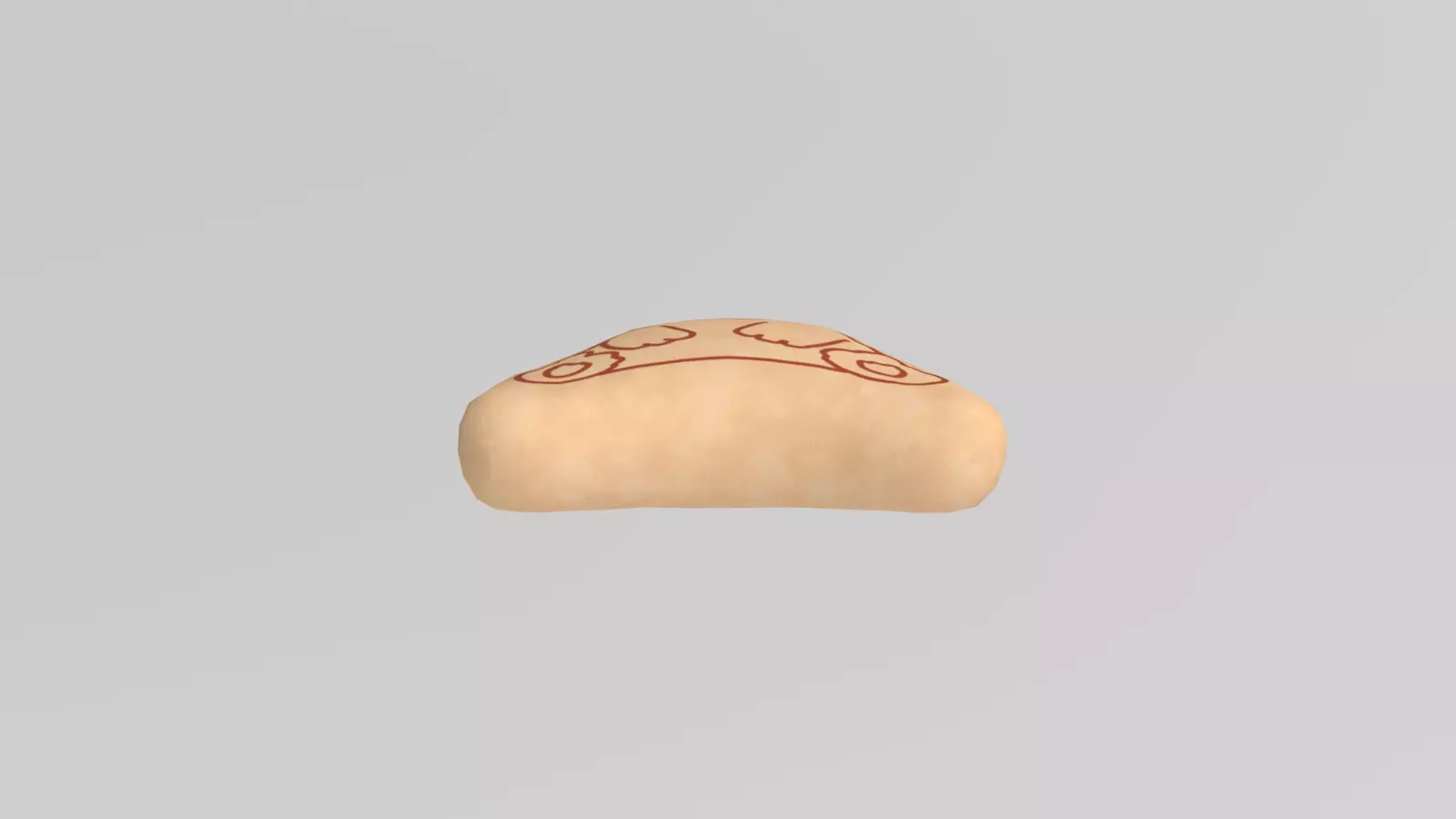 Stylized Low-Poly Koala Biscuits Low-poly 3D model_4