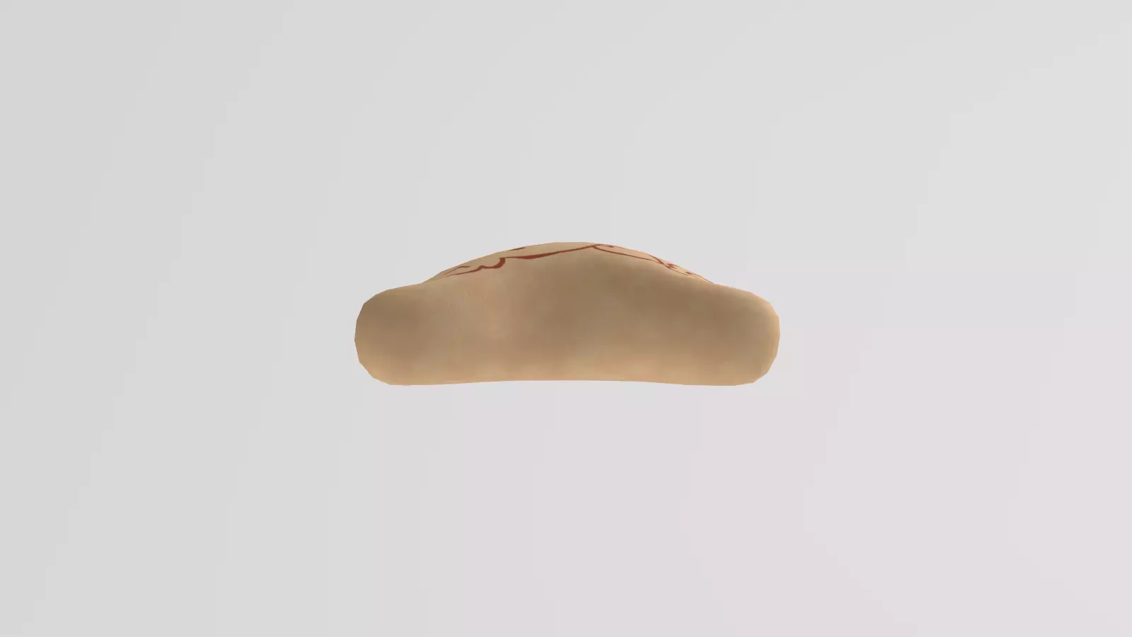 Stylized Low-Poly Koala Biscuits Low-poly 3D model_31