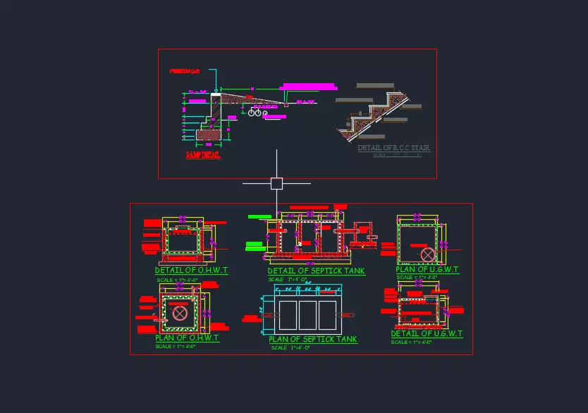 Front elevation View  3D model_4