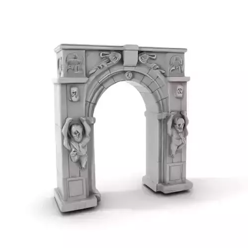 Gothic Archway model pack