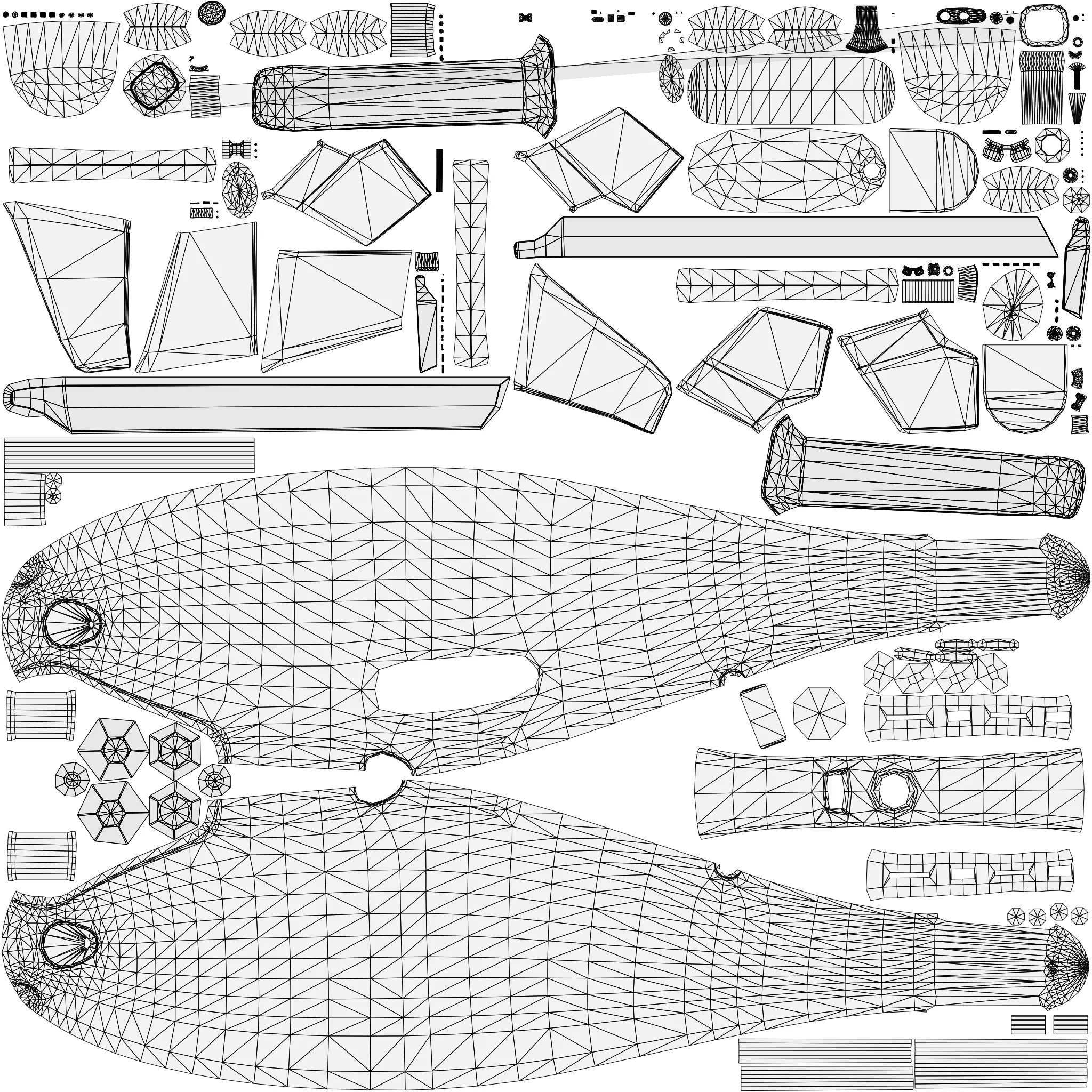 Schiebel Camcopter S-100 The GHOSTCOPTER Low-poly 3D model_45