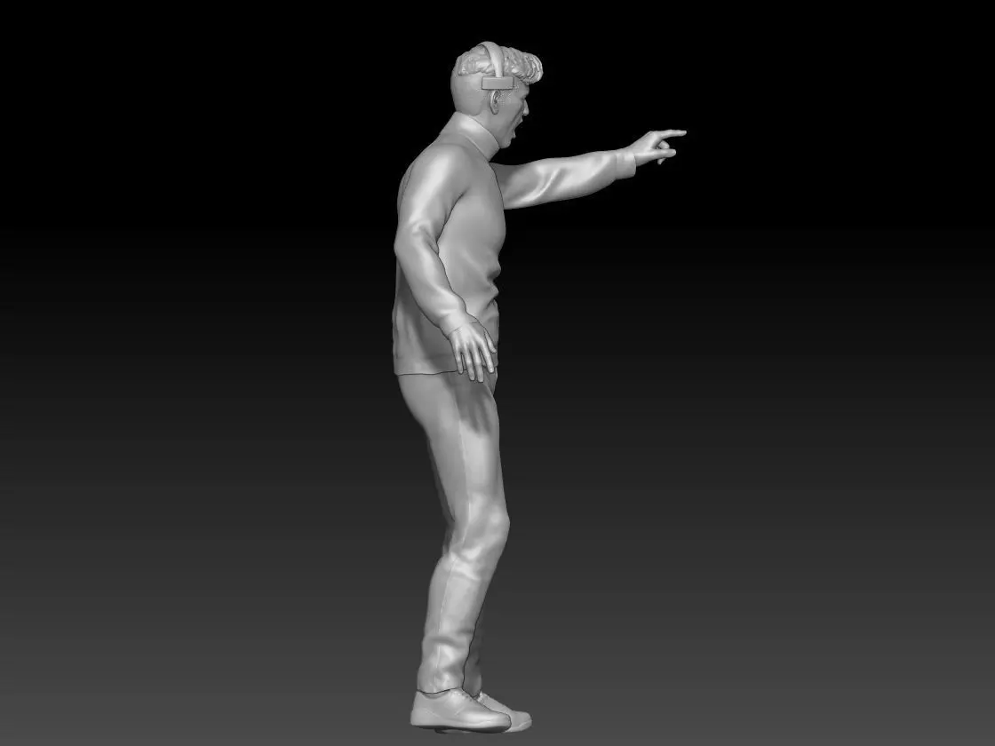 nfl coach man 2 3D print model_3