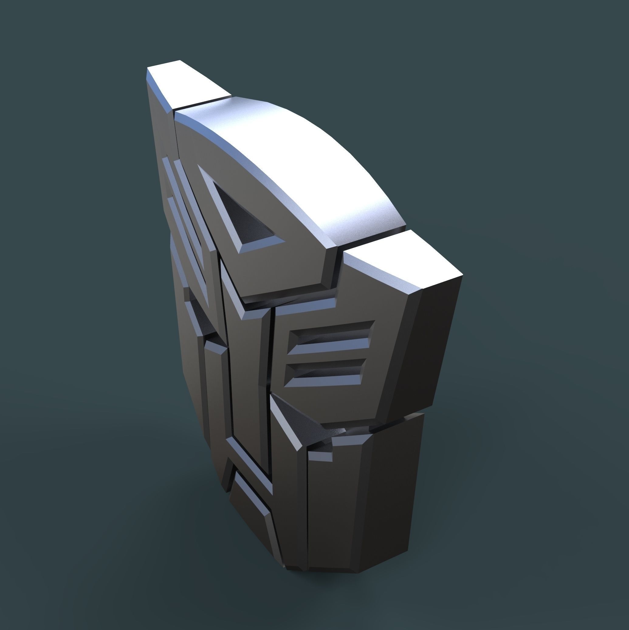 3D printable Autobots logo 3D model_4