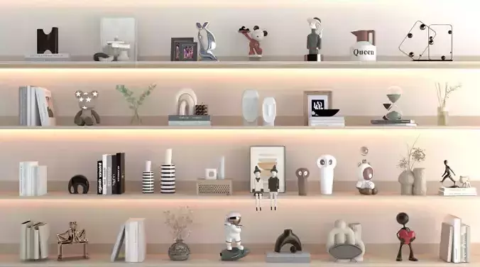 Description display deco 3D model 56