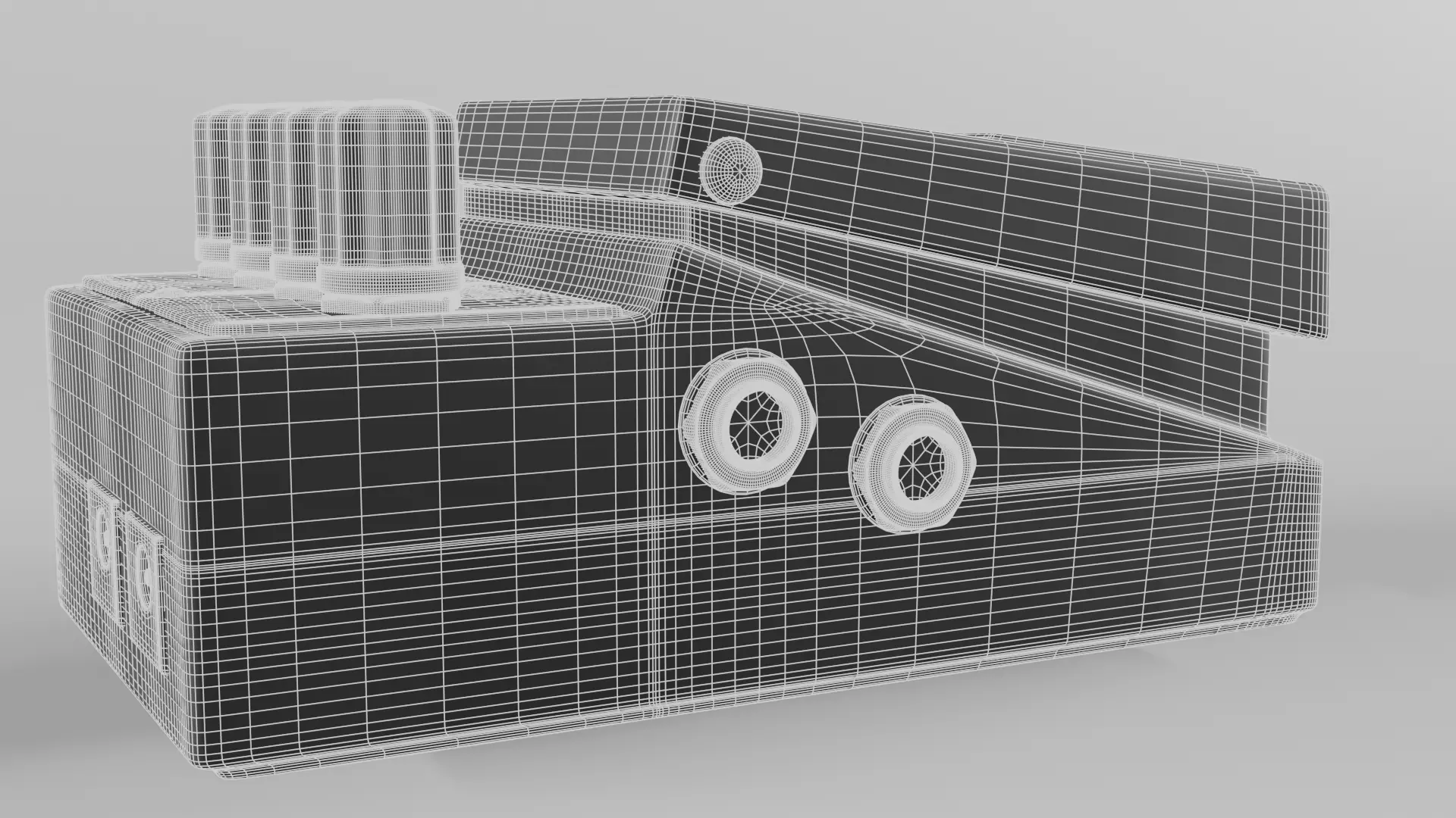 BOSS - effects pedals NS-1X 3D model_8