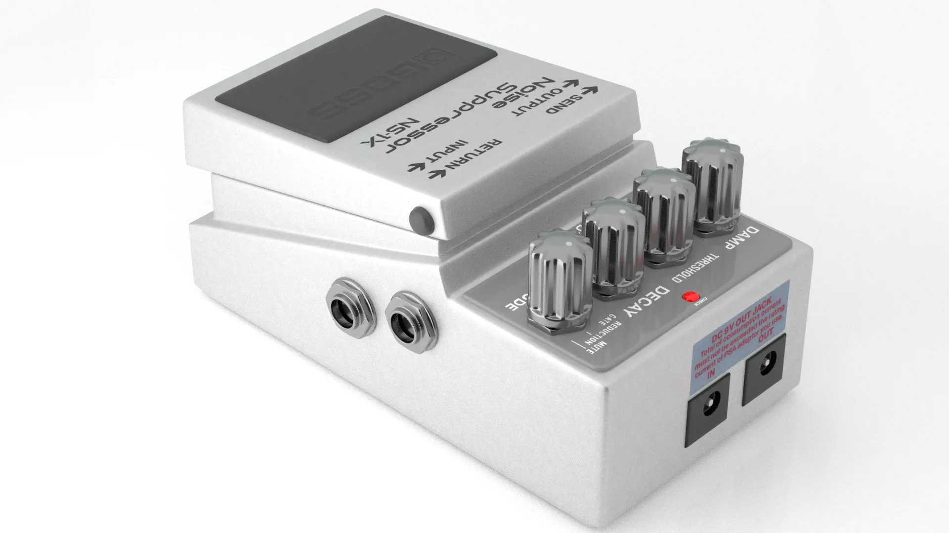 BOSS - effects pedals NS-1X 3D model_3