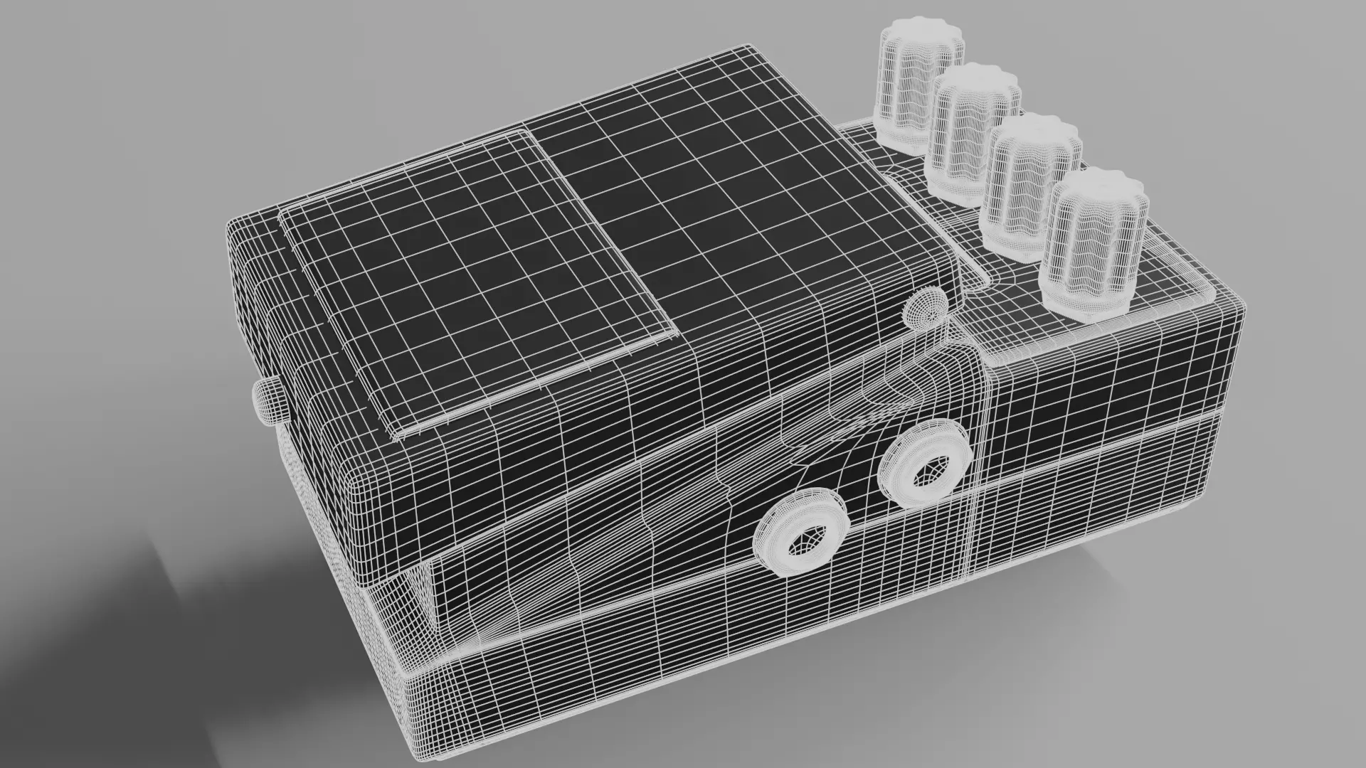 BOSS - effects pedals NS-1X 3D model_6