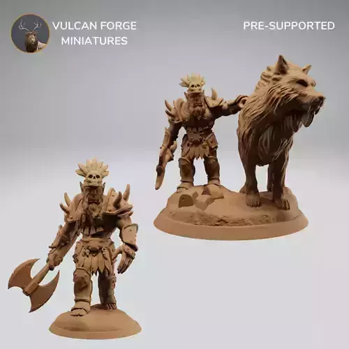 Orc Warchief Orc with greataxe Bundle