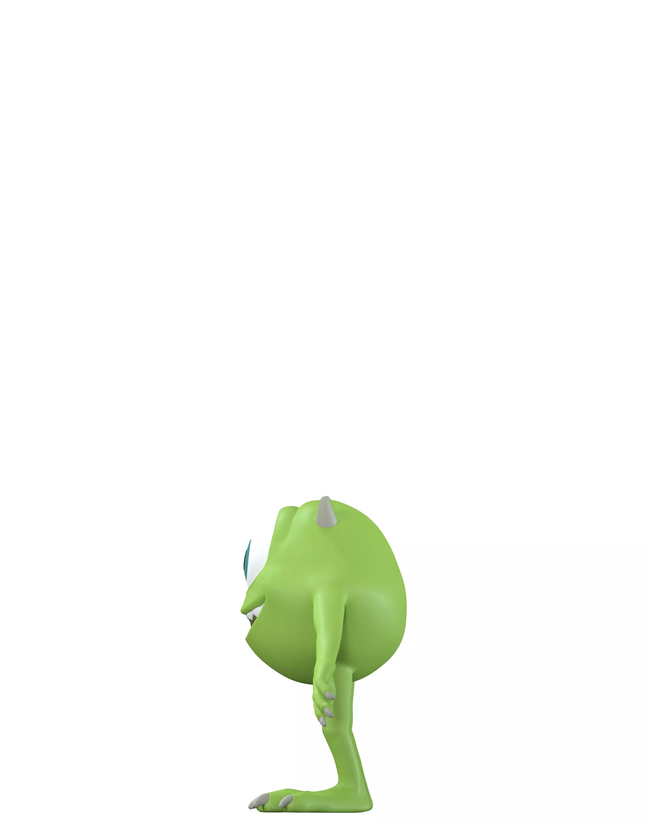 Mike Wazowski Monsters Inc 3D print model_5