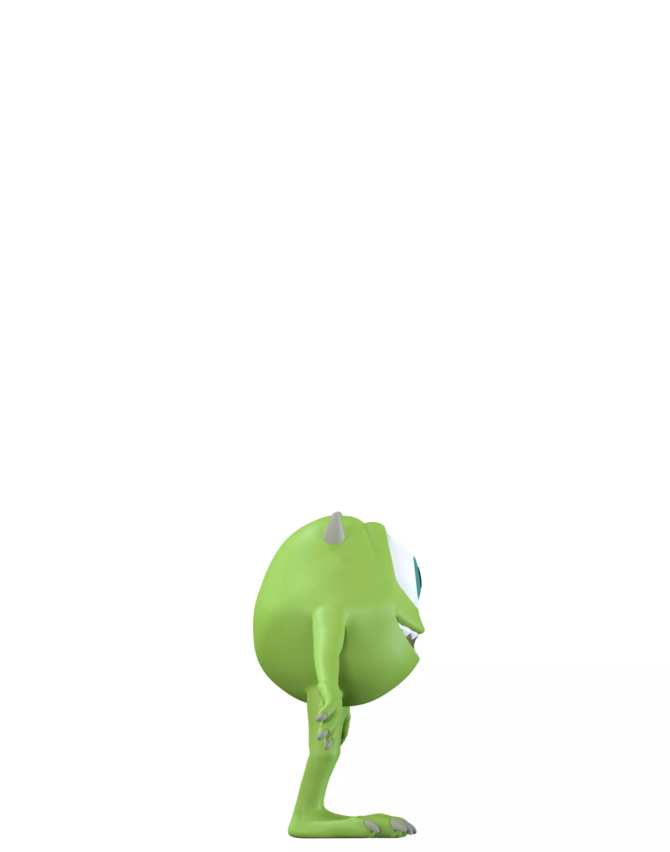 Mike Wazowski Monsters Inc 3D print model_3