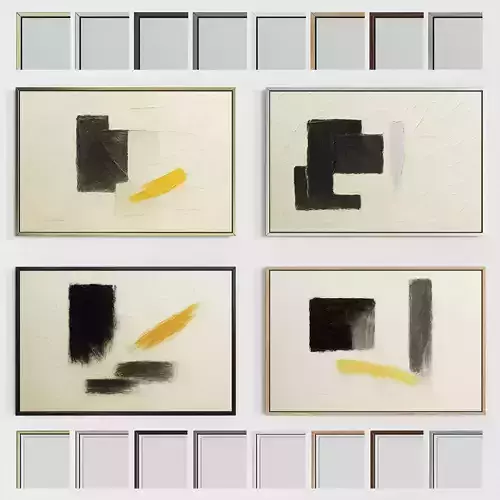 Picture with frame N-001