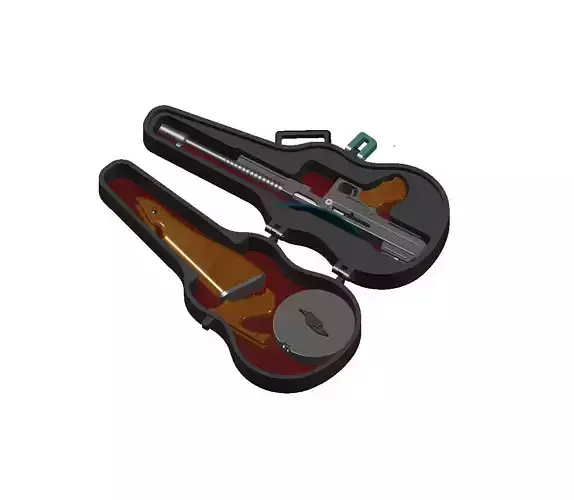 Tommy and violin case tabletop and toy