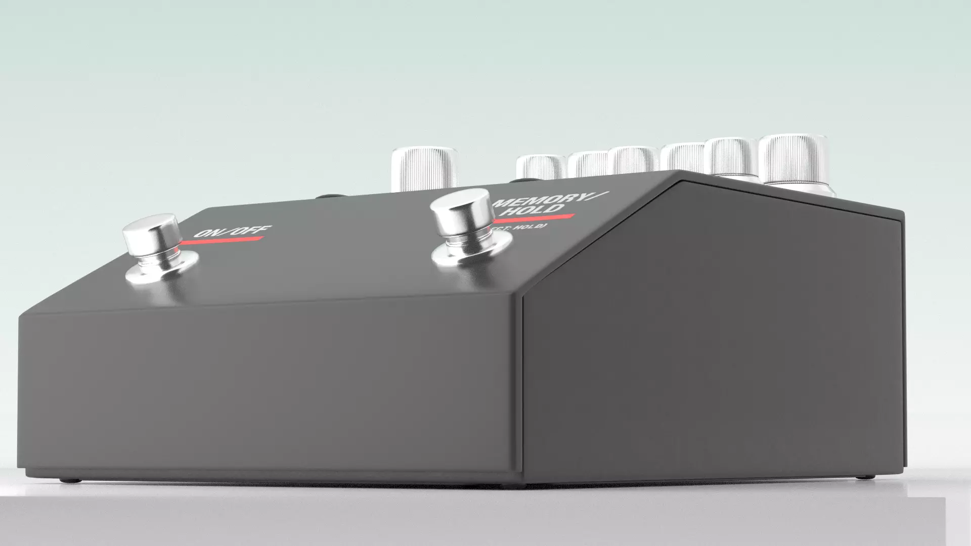 BOSS - effects pedals RB-200 3D model_5