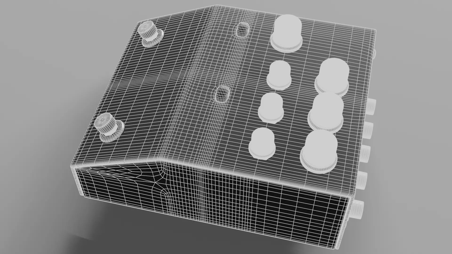 BOSS - effects pedals RB-200 3D model_6