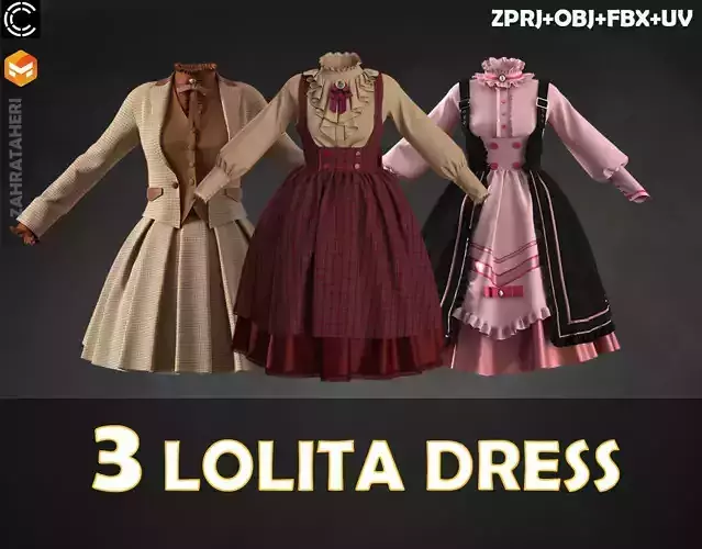 3 LOLITA DRESS