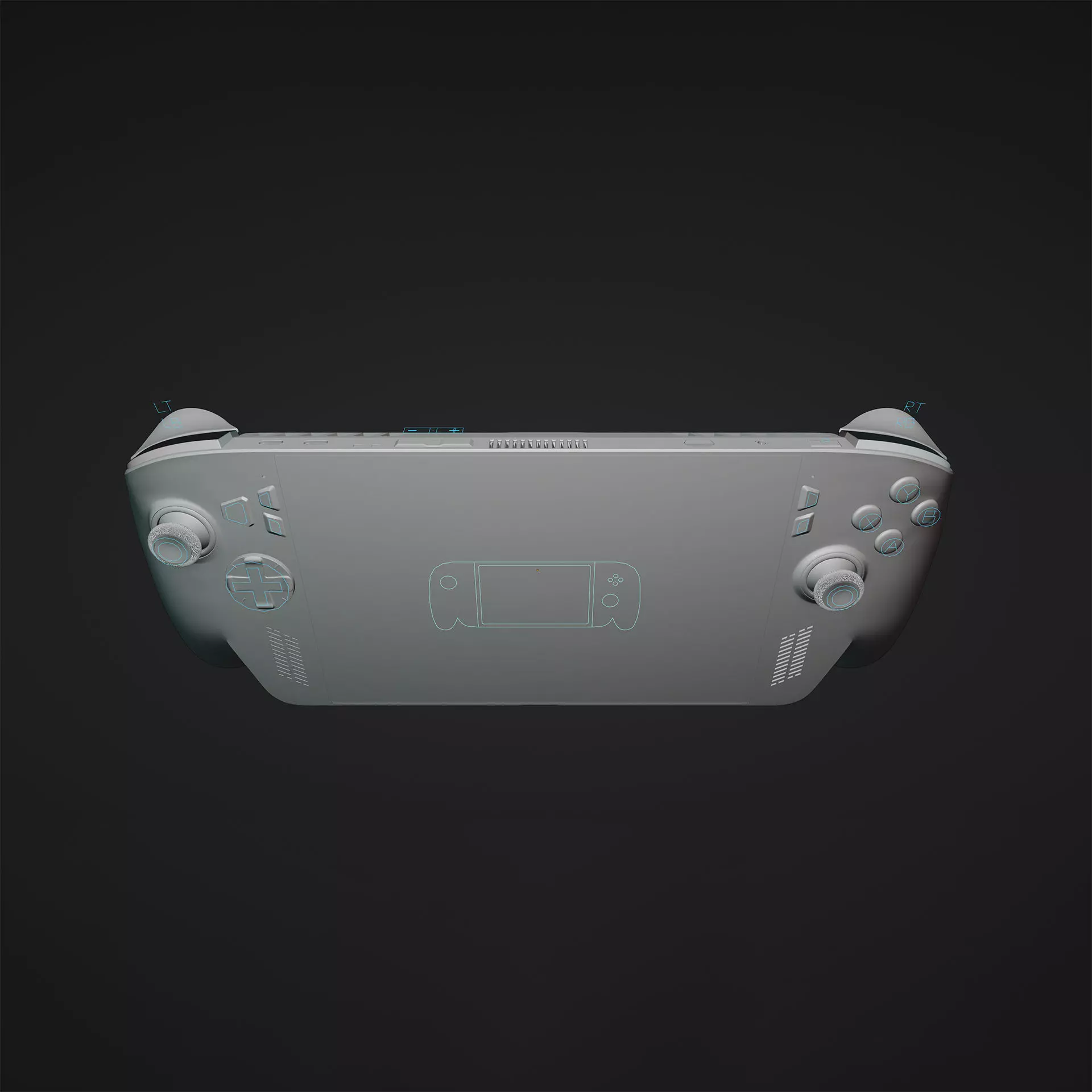 Asus Xbox Rog Ally 2025 3D model_12