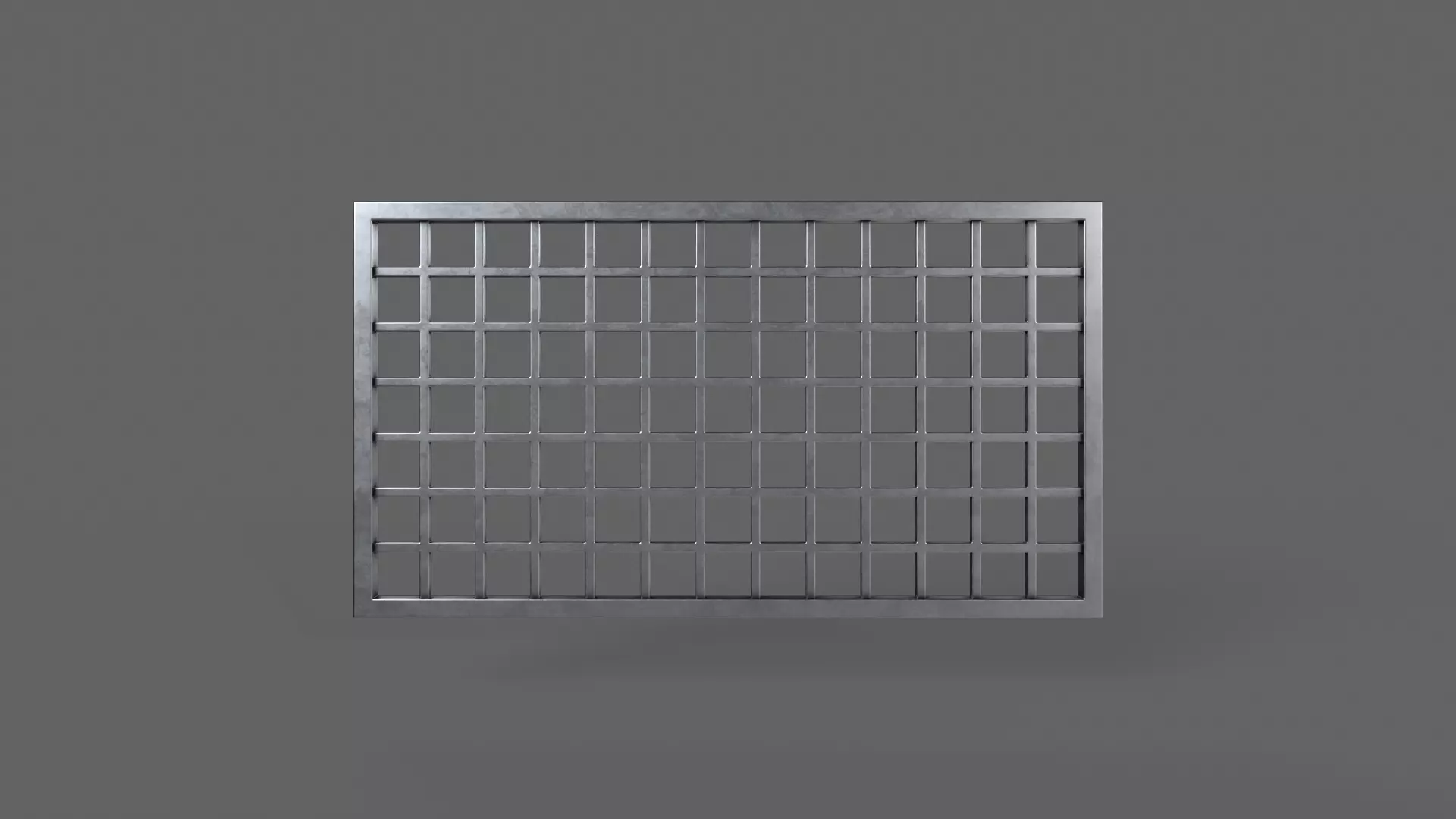 PBR Prison Cell Door Window Cage 3D Model Collection_58