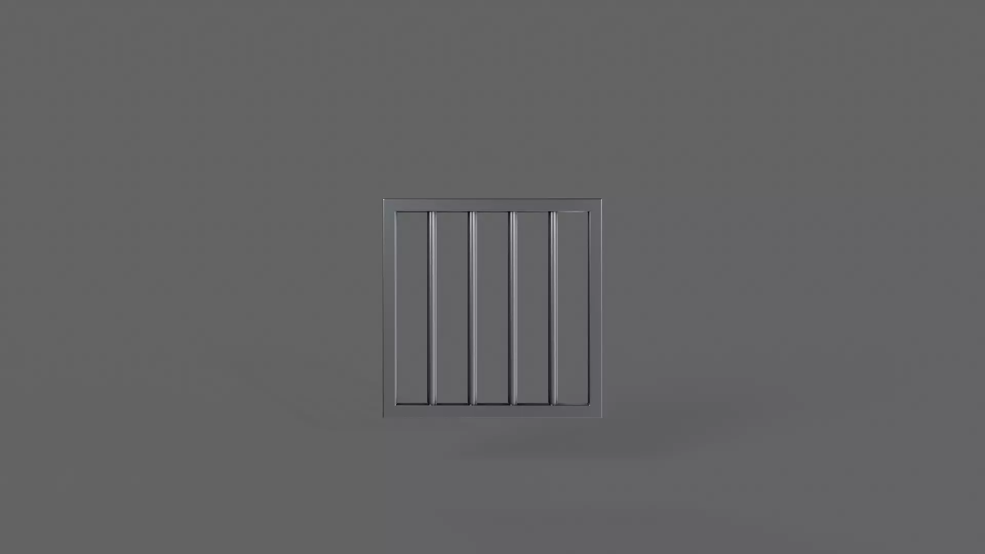 PBR Prison Cell Door Window Cage 3D Model Collection_51