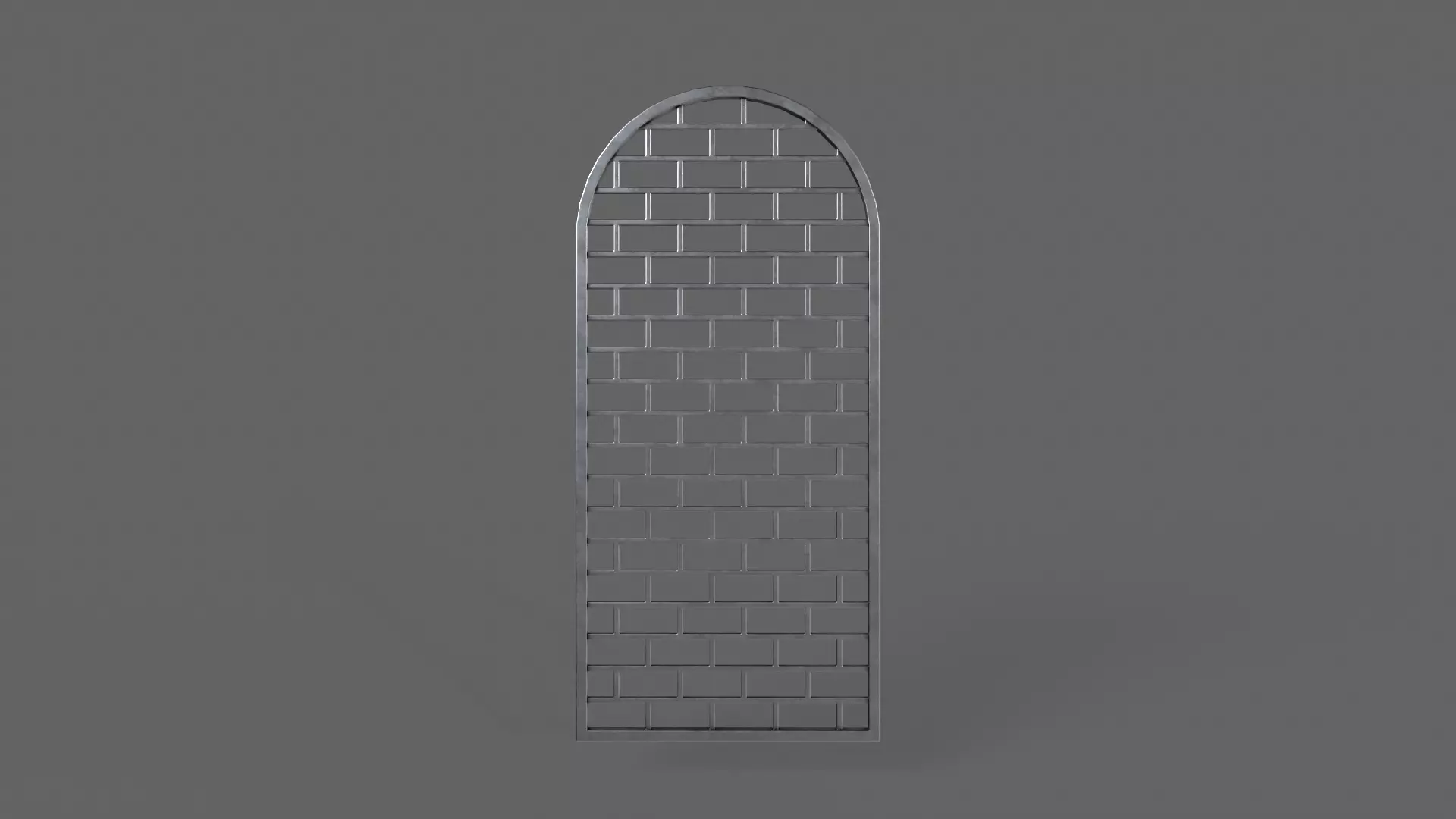 PBR Prison Cell Door Window Cage 3D Model Collection_60