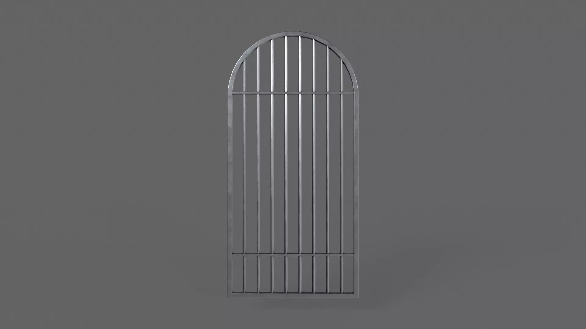 PBR Prison Cell Door Window Cage 3D Model Collection_62