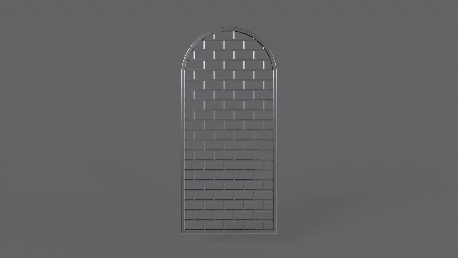 PBR Prison Cell Door Window Cage 3D Model Collection_59
